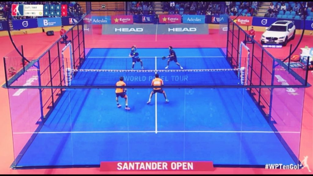 run to the net in padel